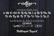 Vintage | Handwritten Brush Font, a Handwritten Font by Aveni Letter Type (Thumbnail 9 of 11)