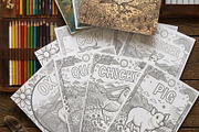 Farm Animal Coloring Book for Kids, an Education Illustration by Mohammad Sarfaraz (Thumbnail 11 of 11)