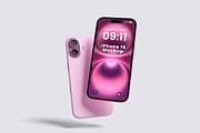 iPHONE 16 MOCKUP, an iPhone Mockup by xavier_studio (Thumbnail 5 of 5)