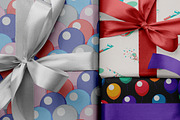 Isometric New Year Seamless Patterns, a Pattern Graphic by oelhoem (Thumbnail 4 of 5)