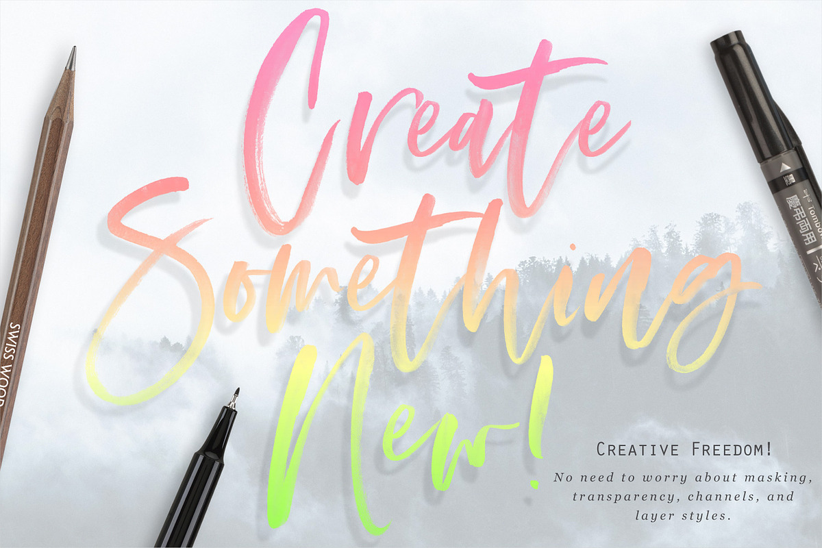 SVG Font Coloring Tool Pro, an Action Add-On by Drifter Studio PrintShop (Photo 4 of 6)