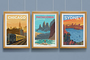 Travel Posters. Part 4., an Illustration by Red Monkey (Thumbnail 5 of 12)
