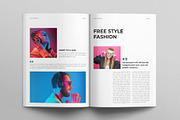 Fashion Magazine Template, a Magazine Template by E-Type (Thumbnail 4 of 7)