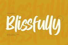 Blissfully – Brush Script Font