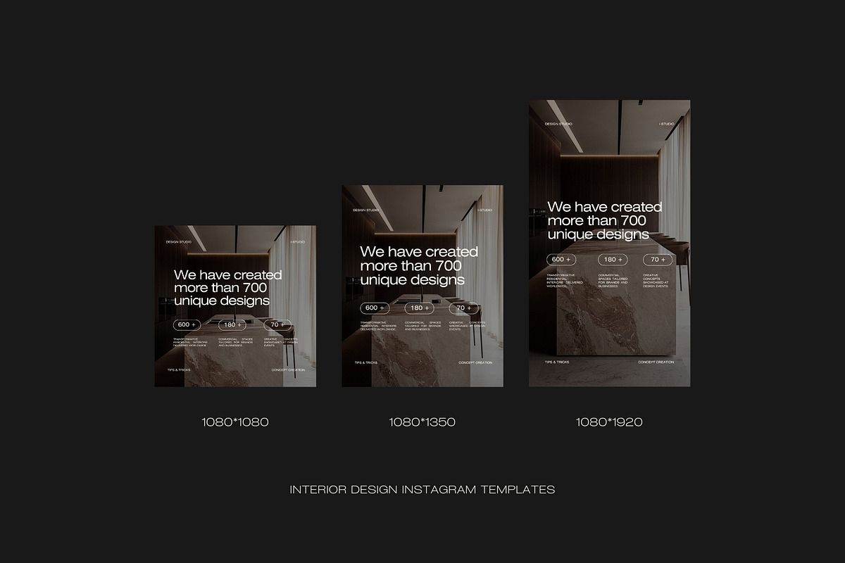 Interior Design Instagram Kit IV, a Social Media Template by Instprofi | Studio Estimo (Photo 11 of 12)