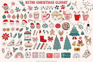 Retro Groovy Christmas