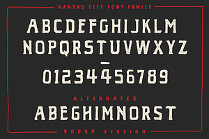 Kansas City - Font Family