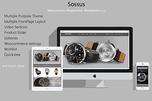 Sossus - Blog And Shop Theme