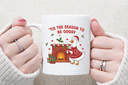 Christmas Png, Goose PNG, an Illustration by Sublimation Artist (Thumbnail 4 of 9)