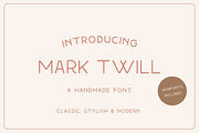 Mark Twill Font (+webfonts), a Sans Serif Font by The Old Type Foundry (Thumbnail 1 of 6)