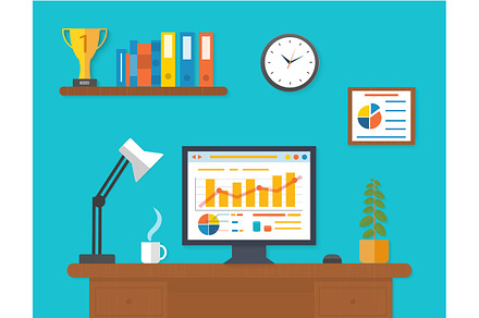 Modern Office Interior preview 3