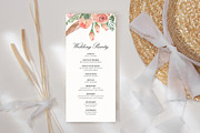 Wedding Program Template Canva, an Invitation Template by ShineOnWedding (Thumbnail 4 of 9)