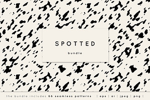 Spotted Bundle Seamless Patterns