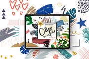 Collage Maker Stamps /Procreate, a Brush Add-On by OkayAnnie Designs (Thumbnail 1 of 7)