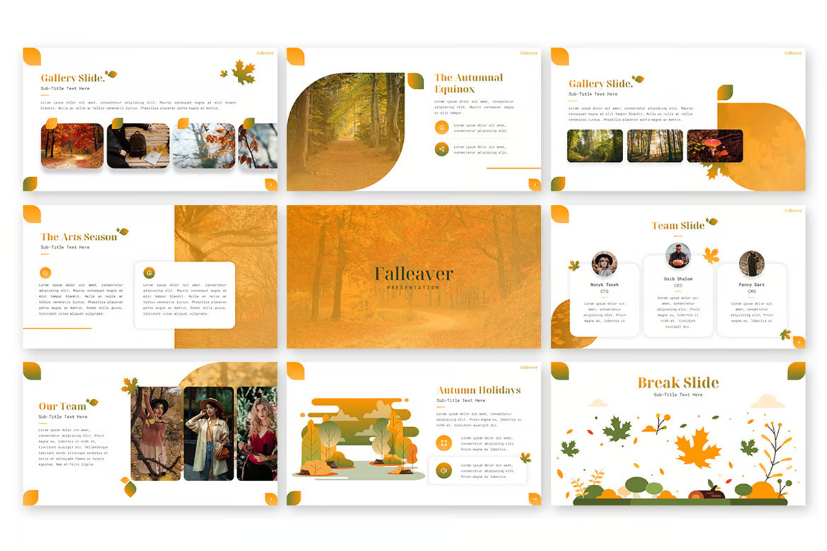 Falever - Keynote Template, a Presentation Template by UInstrument (Photo 2 of 4)