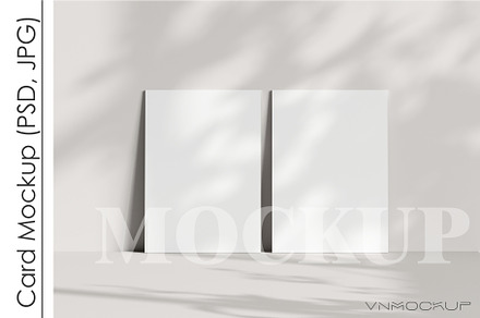 Card Mockup PSD JPG, a Poster Template by VNmockup