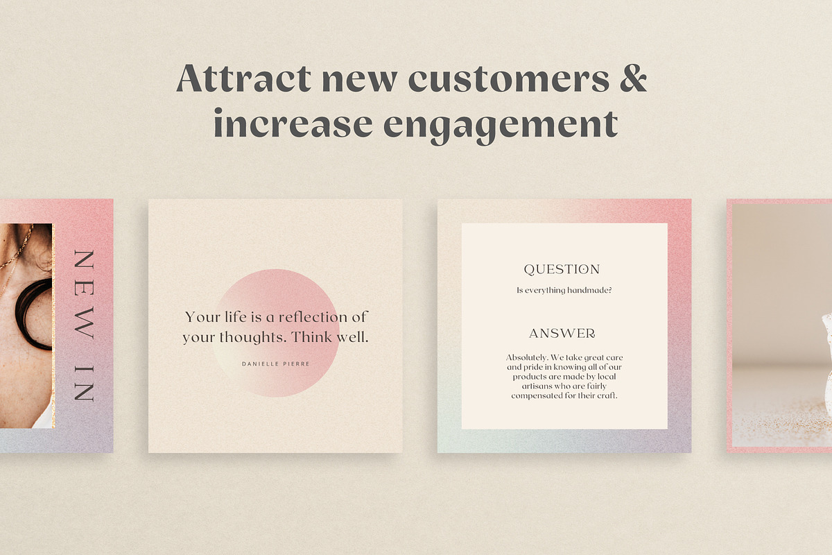 Small Business Instagram Templates, a Social Media Template by Galaxybomb (Photo 7 of 10)