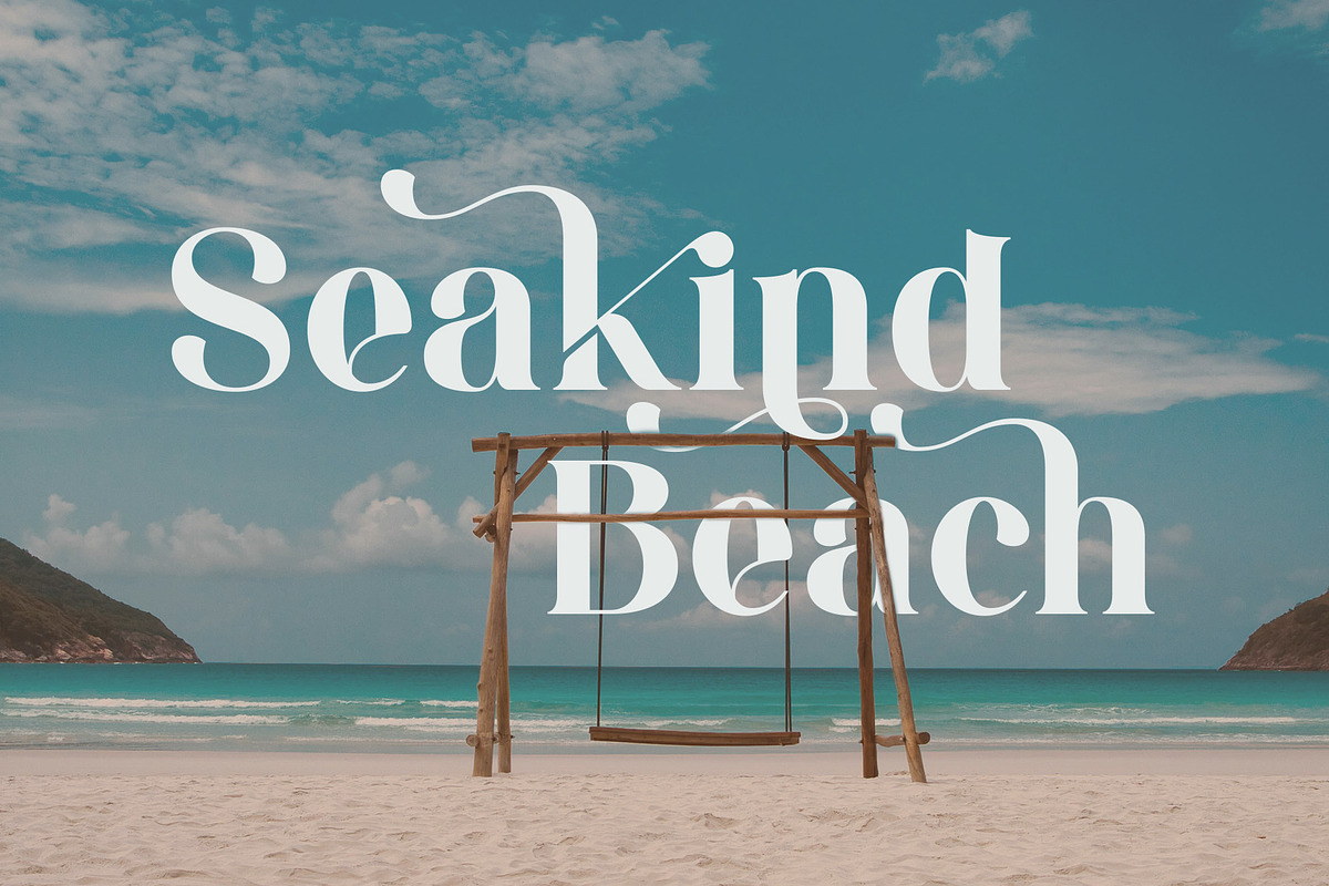 Valleki - Beautiful Serif Font, a Serif Font by Aqeel_Art (Photo 7 of 12)