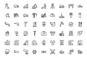 2100 Hand drawn vector icons, an Outline Icon by Visual Generation (Thumbnail 8 of 43)