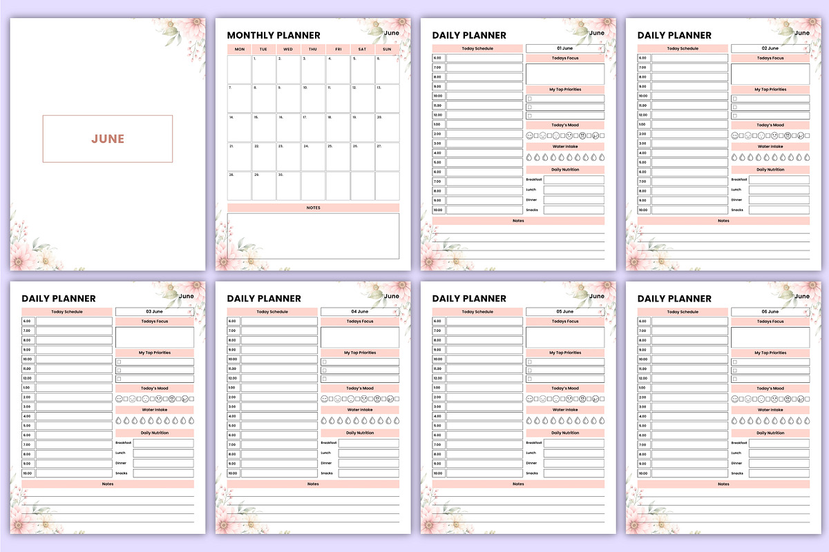 2027 Planner 365 Days | Daily, a Stationery Template by Mustafiz (Photo 4 of 5)