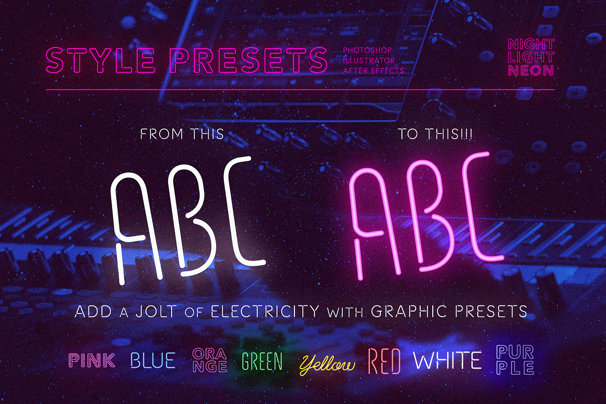 Retro Neon Font - Compressed Style preview 6