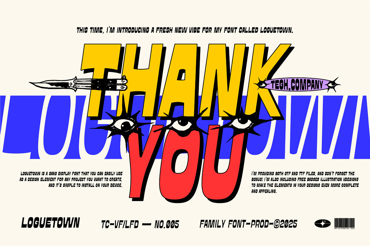 LOGUETOWN SANS DISPLAY, a Sans Serif Font by Tegh co. (Photo 20 of 20)