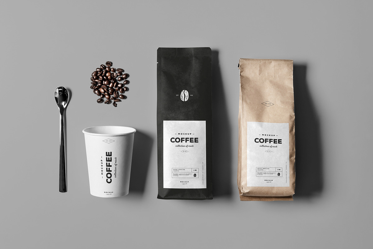 Coffe Mock-up, a Cups & Container Mockup by Yogurt86 (Photo 3 of 8)