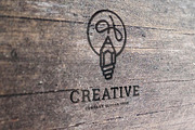 Creative Bulb Logo, a Branding & Logo Template by Designbase (Thumbnail 5 of 5)