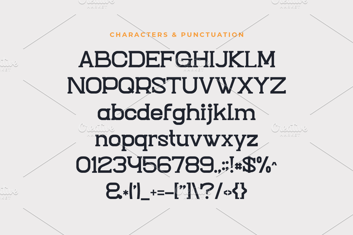 Emano Slab Serif Font, a Slab Serif Font by Artiveko (Photo 2 of 7)