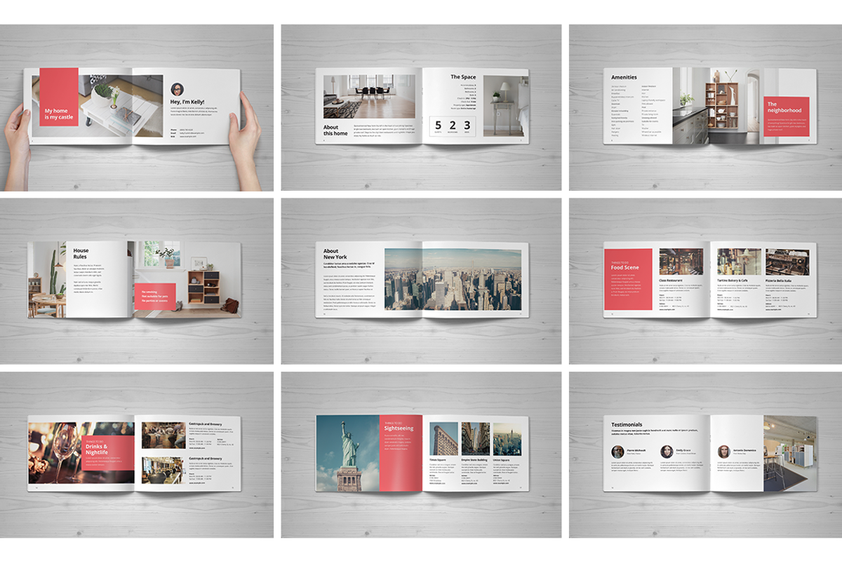 Guidebook Brochure, a Brochure Template by SupaTemplates (Photo 3 of 8)