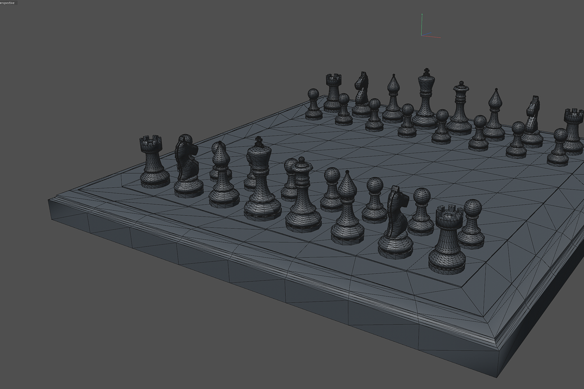 Chess, an Object 3D Model by Snji | 3D Models (Photo 5 of 5)