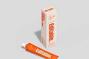 Tooth Paste Mockup, a Packaging Mockup by Bartama Graphic (Thumbnail 3 of 4)