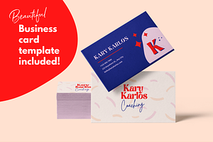 Retro Canva Logo & Brand Kit Bundle