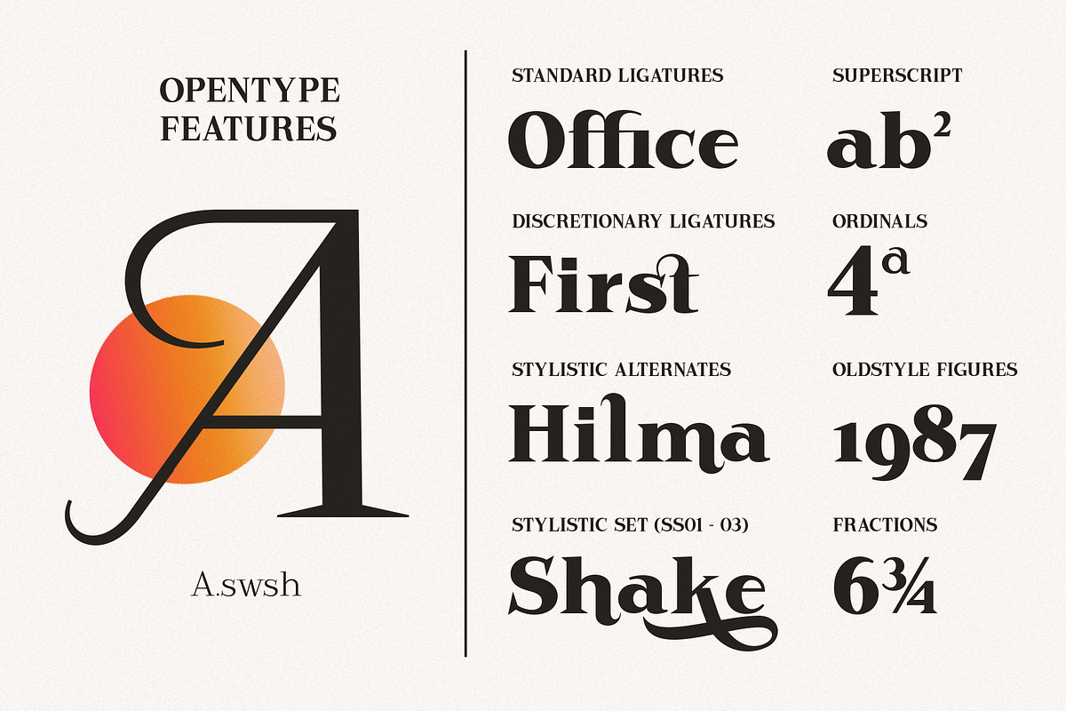 Rodest - Font Family, a Serif Font by Graptail (Photo 4 of 13)