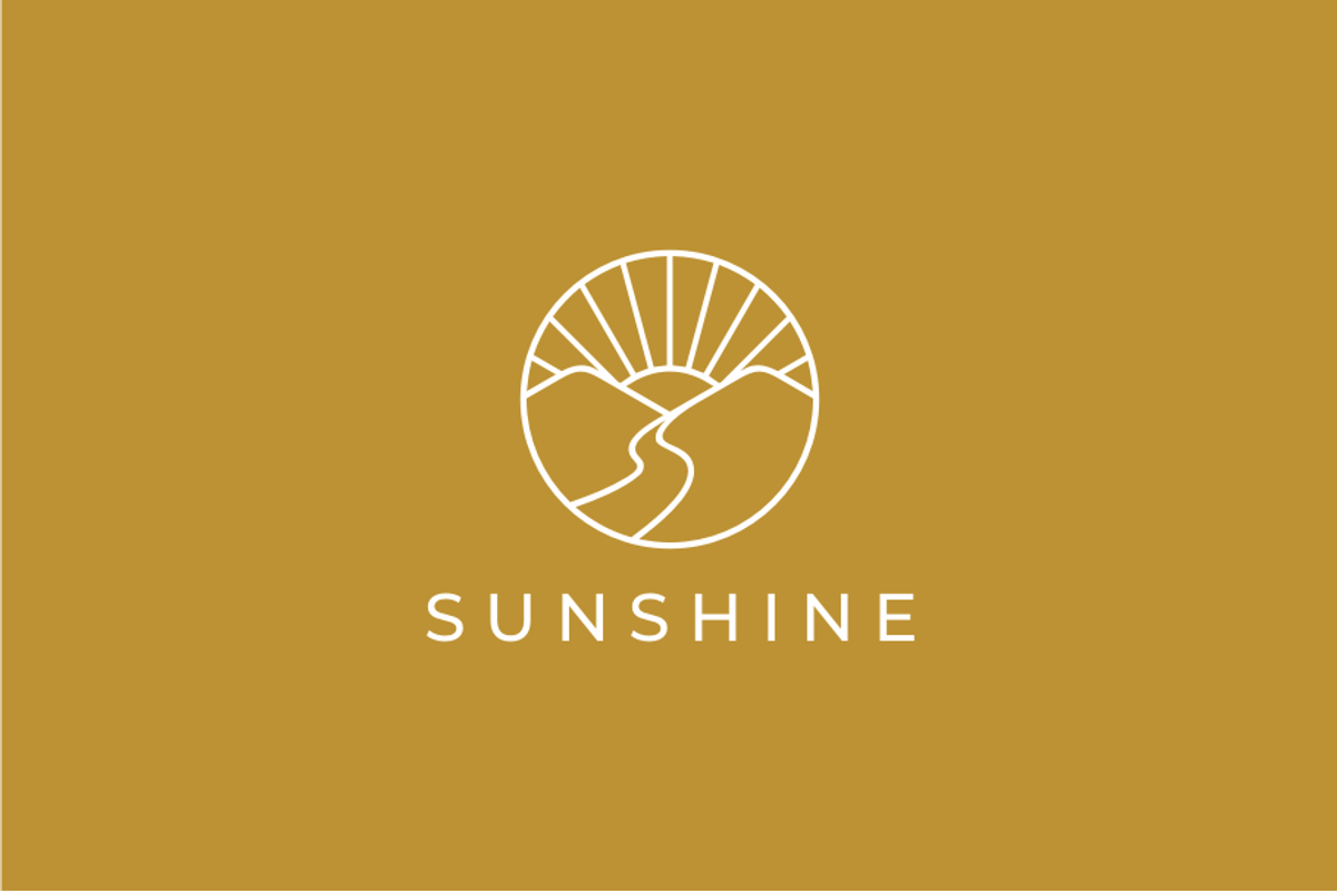 Sun Shine Sunshine Logo template, a Branding & Logo Template by yopie (Photo 2 of 3)