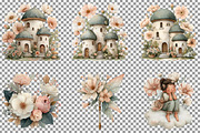 Magical Garden Fairies Clipart, an Illustration by Sublimation Artist (Thumbnail 3 of 7)