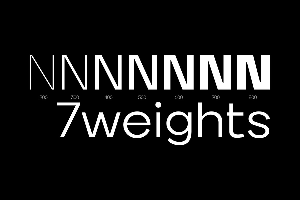 Saryeoni Sans Font Family, a Sans Serif Font by Ryul Davidson (Photo 3 of 11)