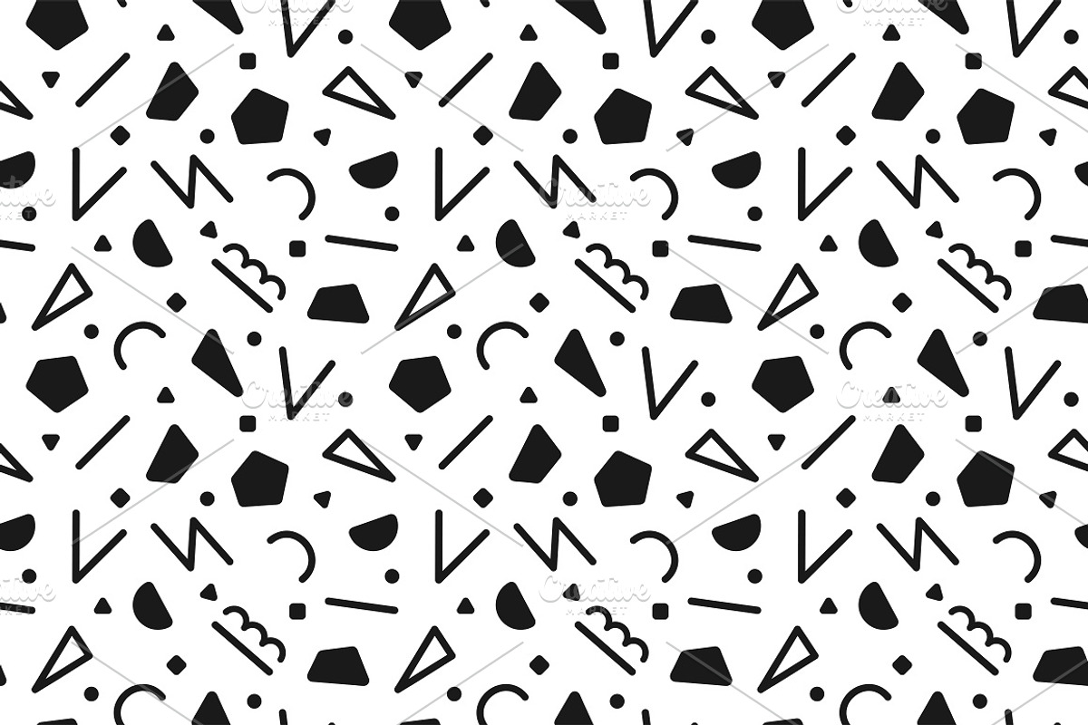 Trendy seamless retro patterns, a Pattern Graphic by ExpressShop (Photo 11 of 17)