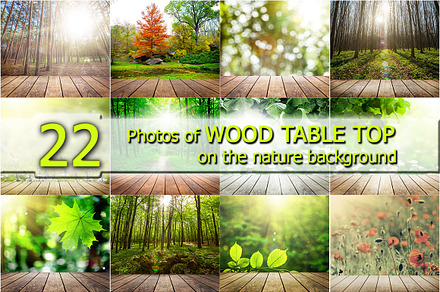 Wood table top