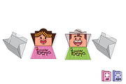 Eidiyya Girl Boy Envelope Printable, a Card Template by MISS CHATZ (Thumbnail 2 of 3)