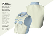 Men's Vest Zipper Mockup, a Shirt Mockup by Nanggroe Scripting (Thumbnail 5 of 9)
