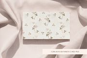 Feminine Business Card, a Business Card Template by Bloomart Studio (Thumbnail 2 of 3)