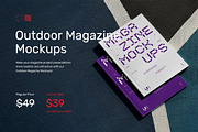 Outdoor Magazine Mockups, a Books & Magazine Mockup by Mr.Mockup™ (Thumbnail 2 of 24)