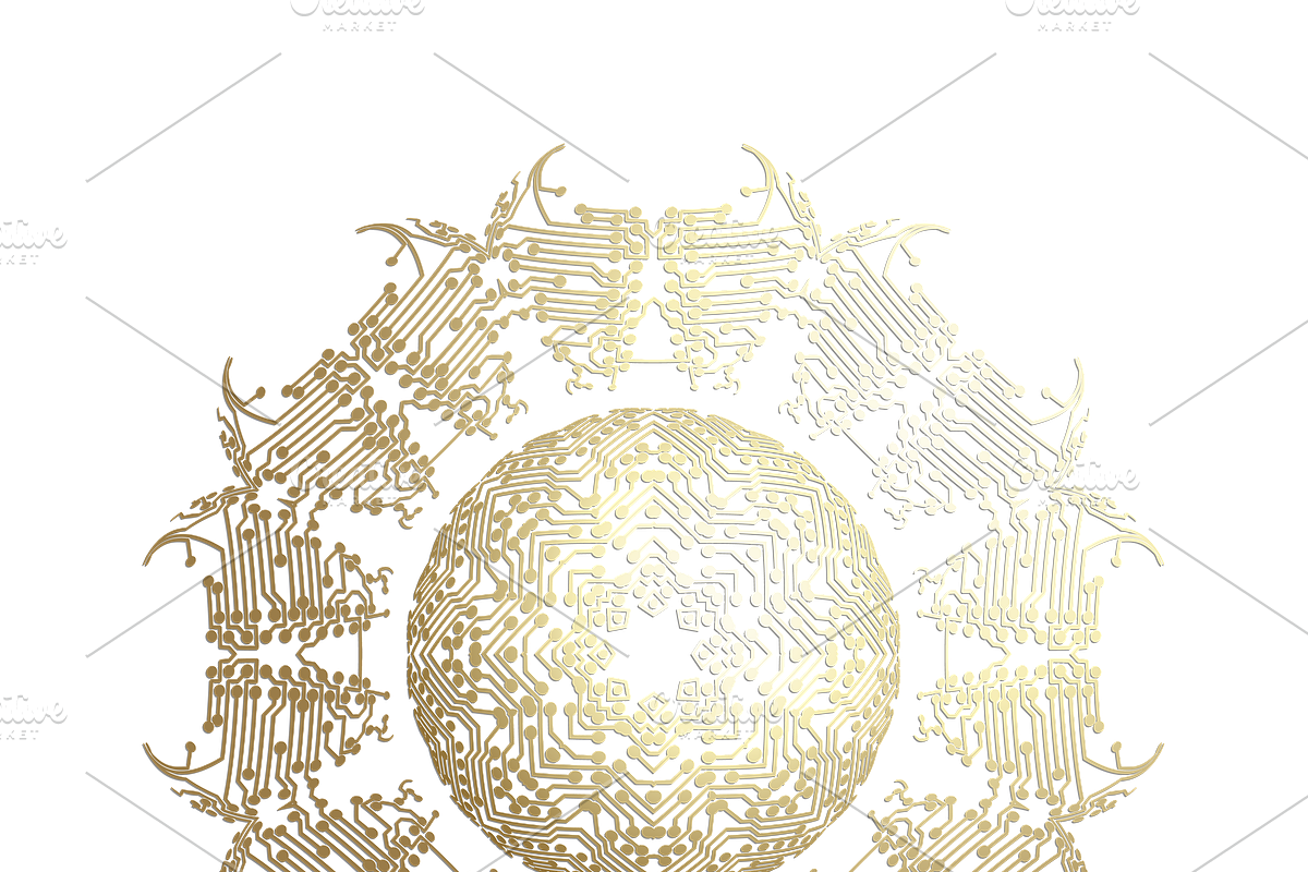 Bundle of 12 technology backgrounds, a Decorative Illustration by VectorShop (Photo 21 of 25)