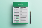 50% Off Flat Resume (3 Pages), a Resume Template by Pentaclay (Thumbnail 4 of 5)