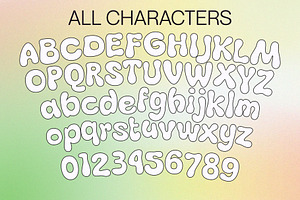 Boyers Bubble Font