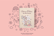 Cute Princess Fairy Tale, an Object Graphic by Apolinarias Art (Thumbnail 3 of 9)