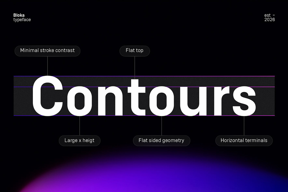 Bloka | Sans Serif Family, a Font by Digitype Studio (Photo 4 of 14)