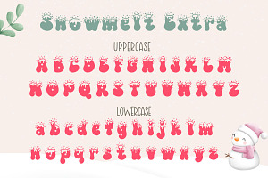 Snowmelt Display Font