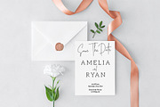 Amelia Signature, a Script Font by Teweka (Thumbnail 6 of 8)